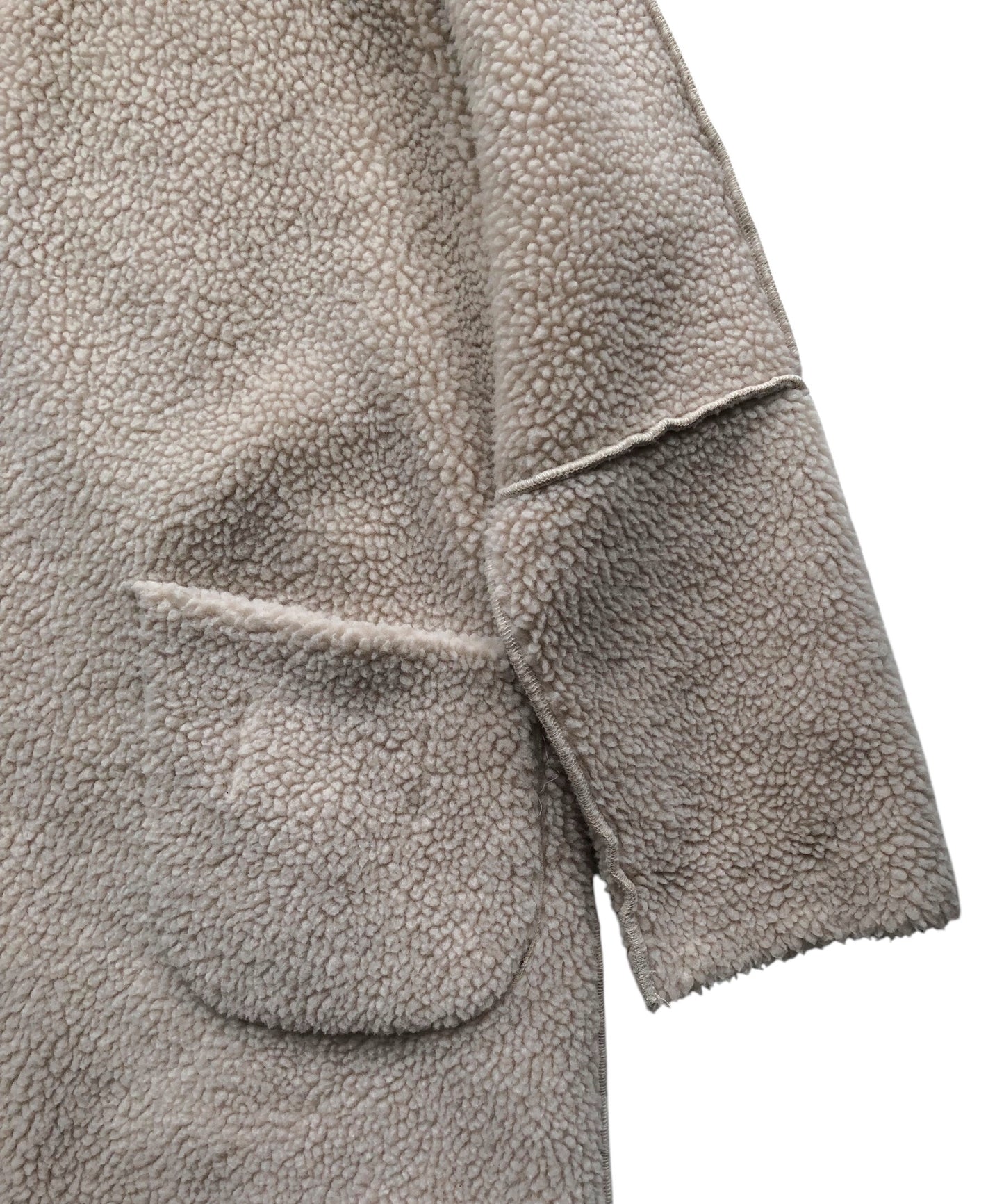 Lou Andrea Mouton Fake Hood Coat