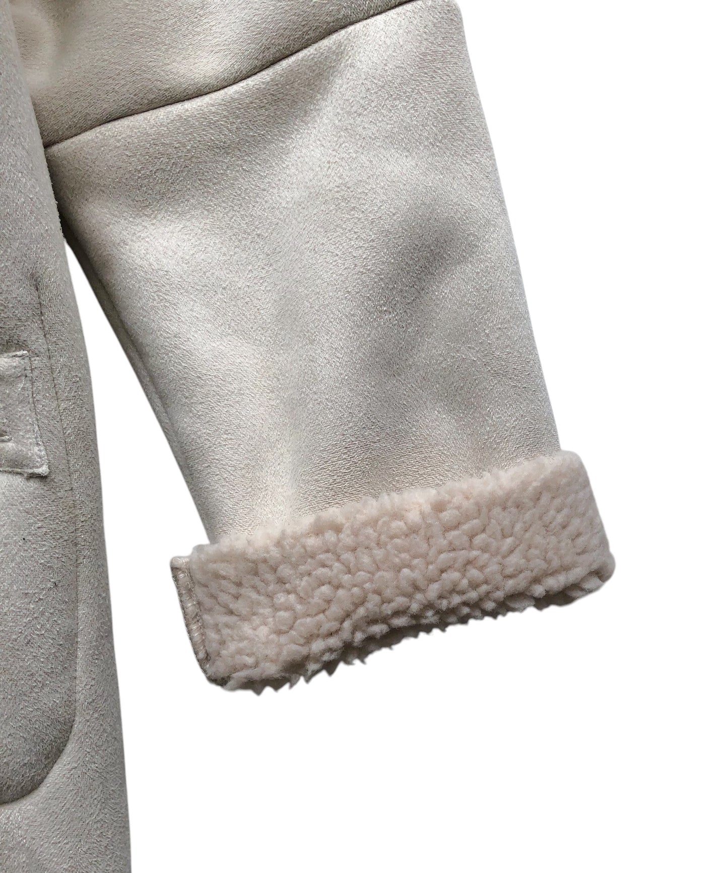 Lou Andrea Mouton Fake Hood Coat