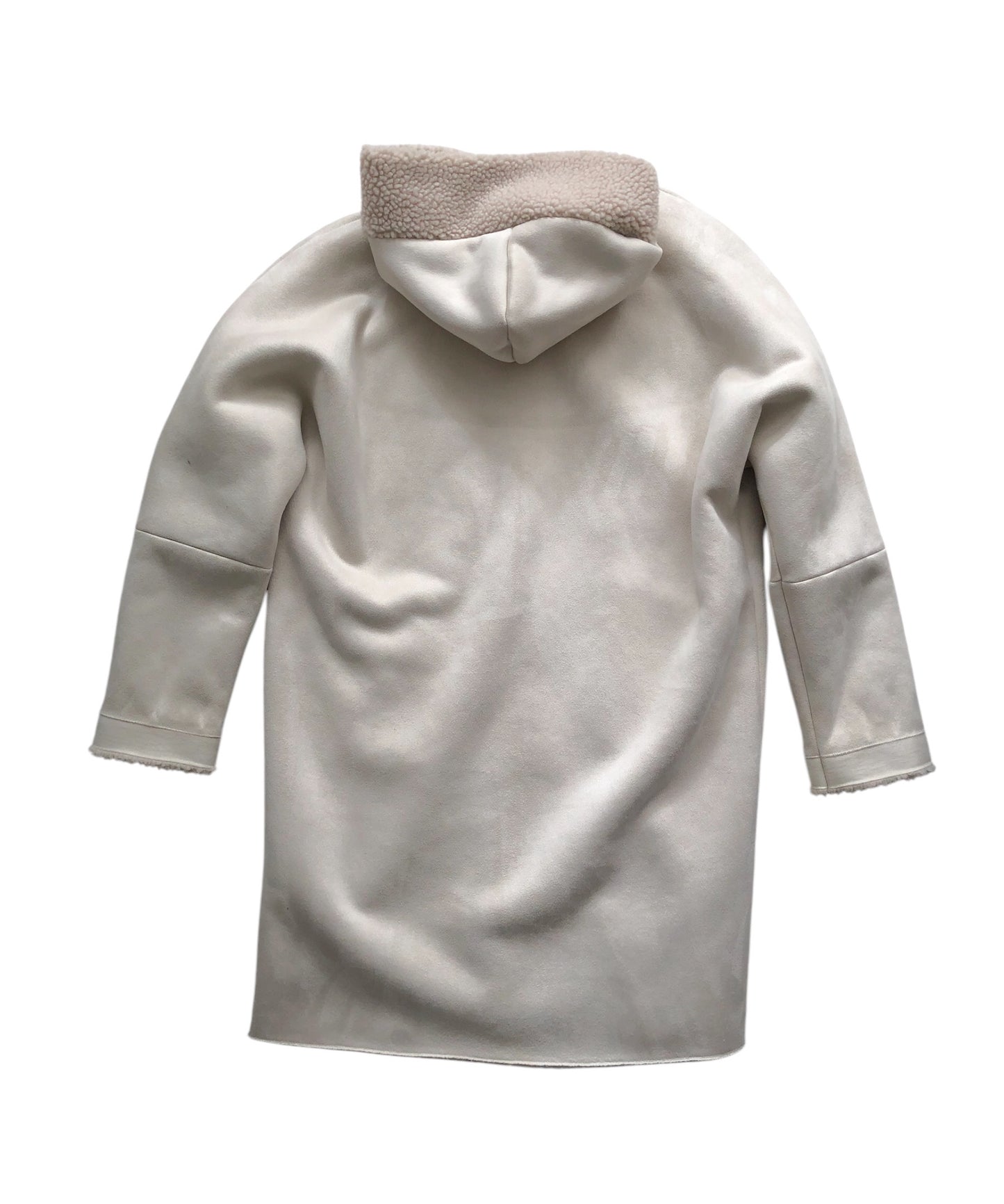 Lou Andrea Mouton Fake Hood Coat