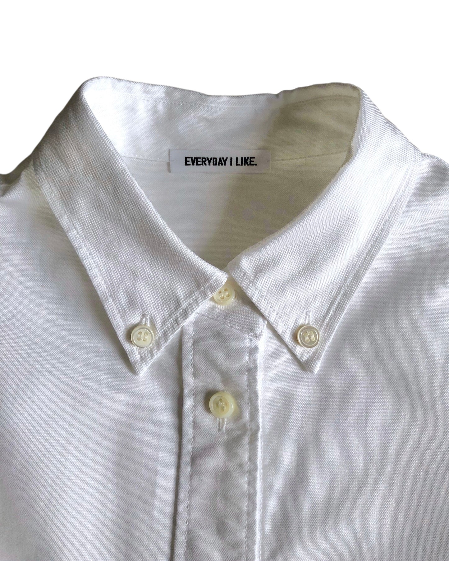 EVERYDAY I LIKE Oversized Oxford Shirt