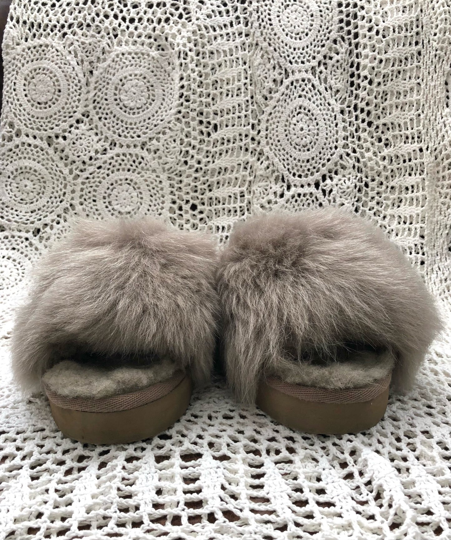 ファーサンダル SIZE37