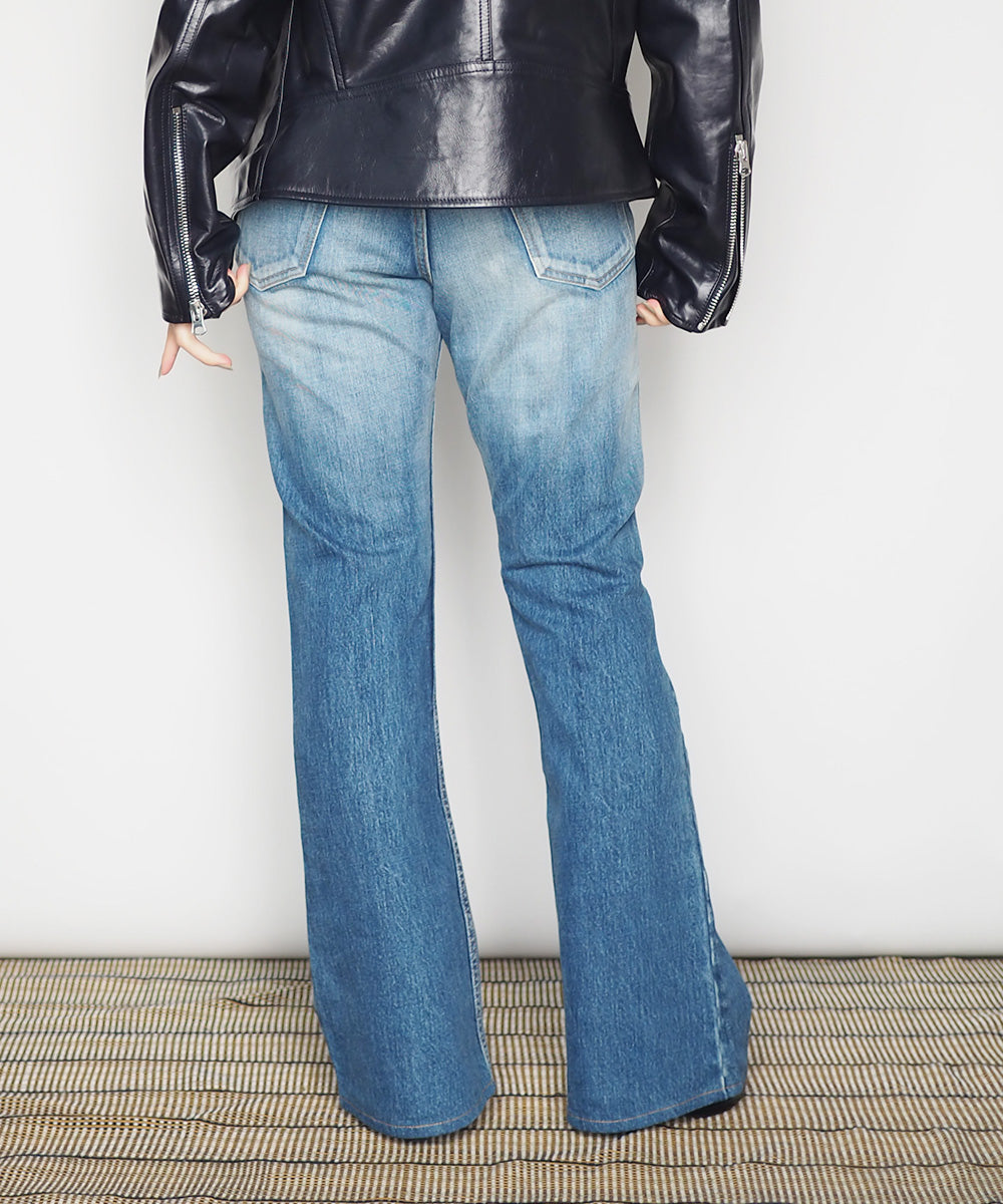 ベルボトム デニム