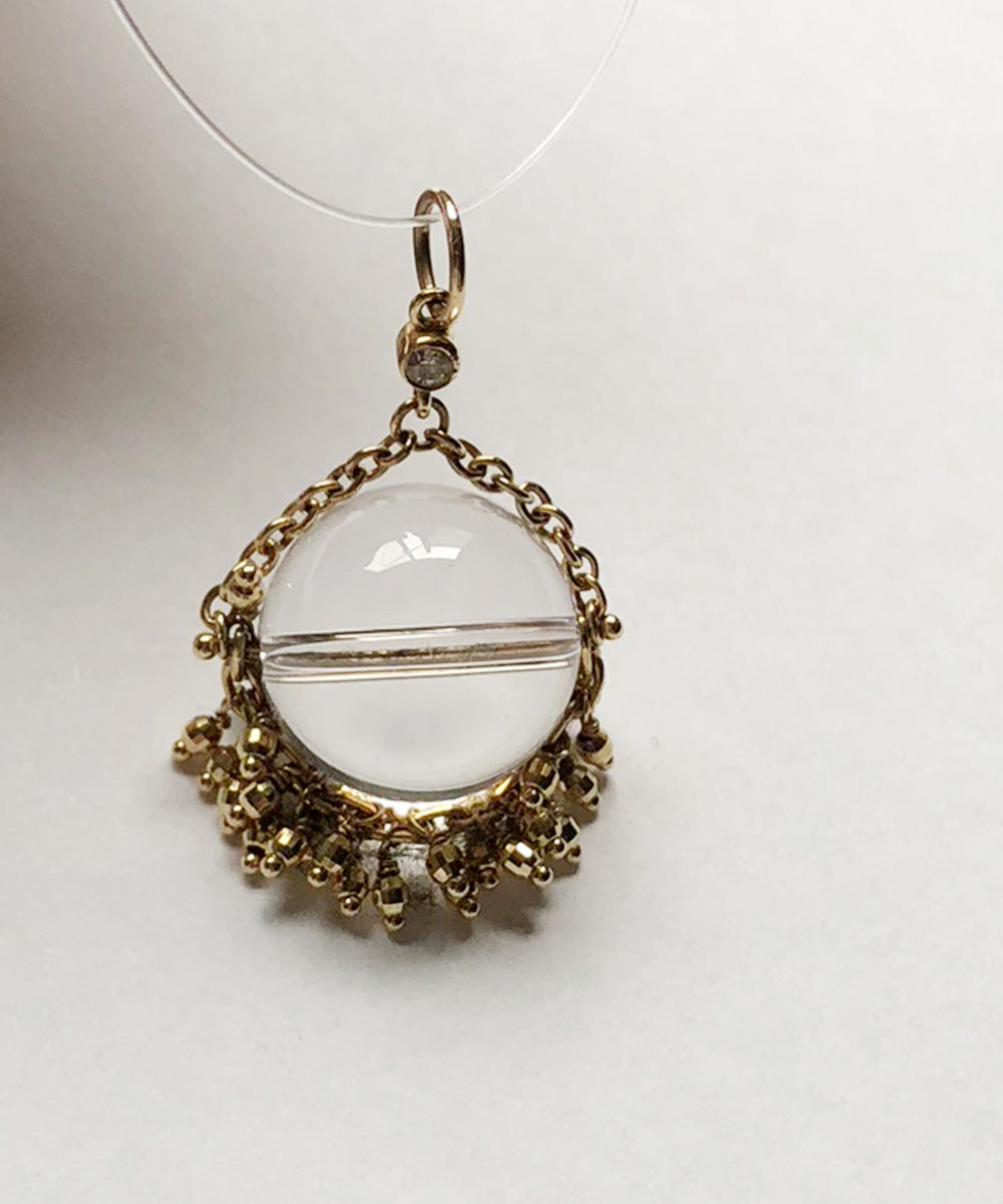 クリスタルダイヤ ペンダントトップ