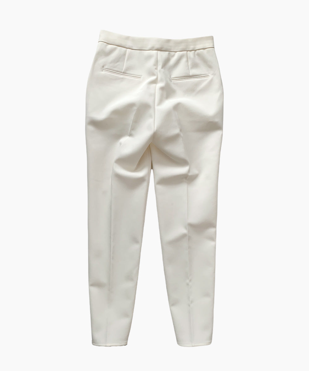 センタープレスペンシルパンツ