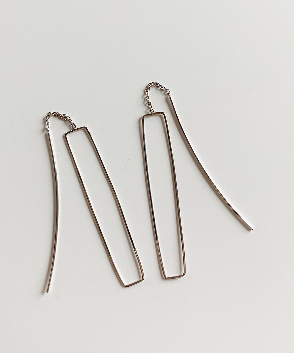 スレッドスルースクエアピアス-10