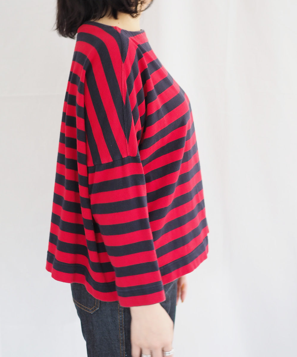 ビッグマリンボーダー ボートネック ワイド プルオーバー