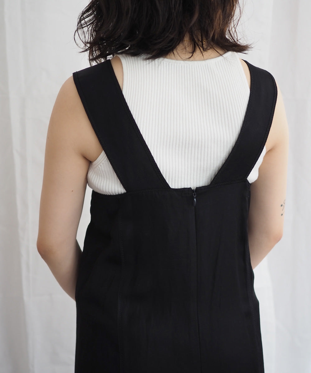 DRESS WITH WIDE SHOULDER STRAP