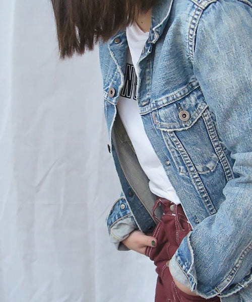 THIRDモデル VINTAGE加工Gジャン