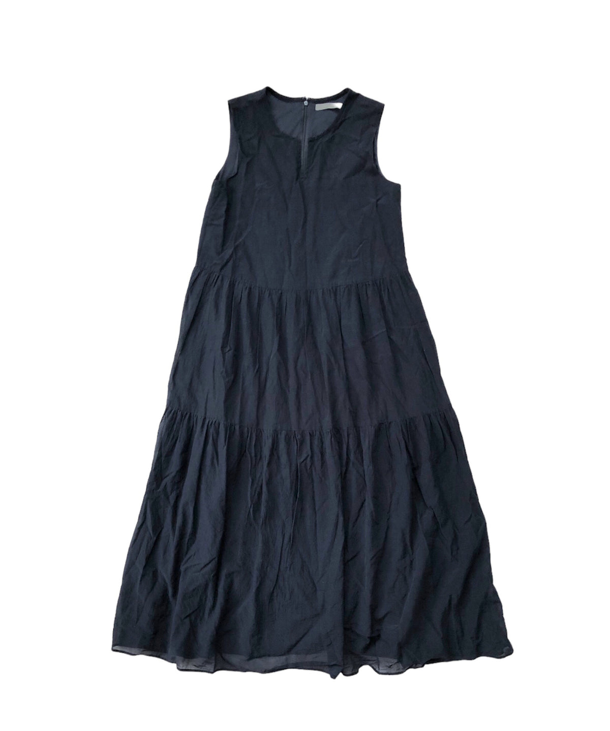 PEELSLOWLY ブラックチュールワンピース 軽かっ 