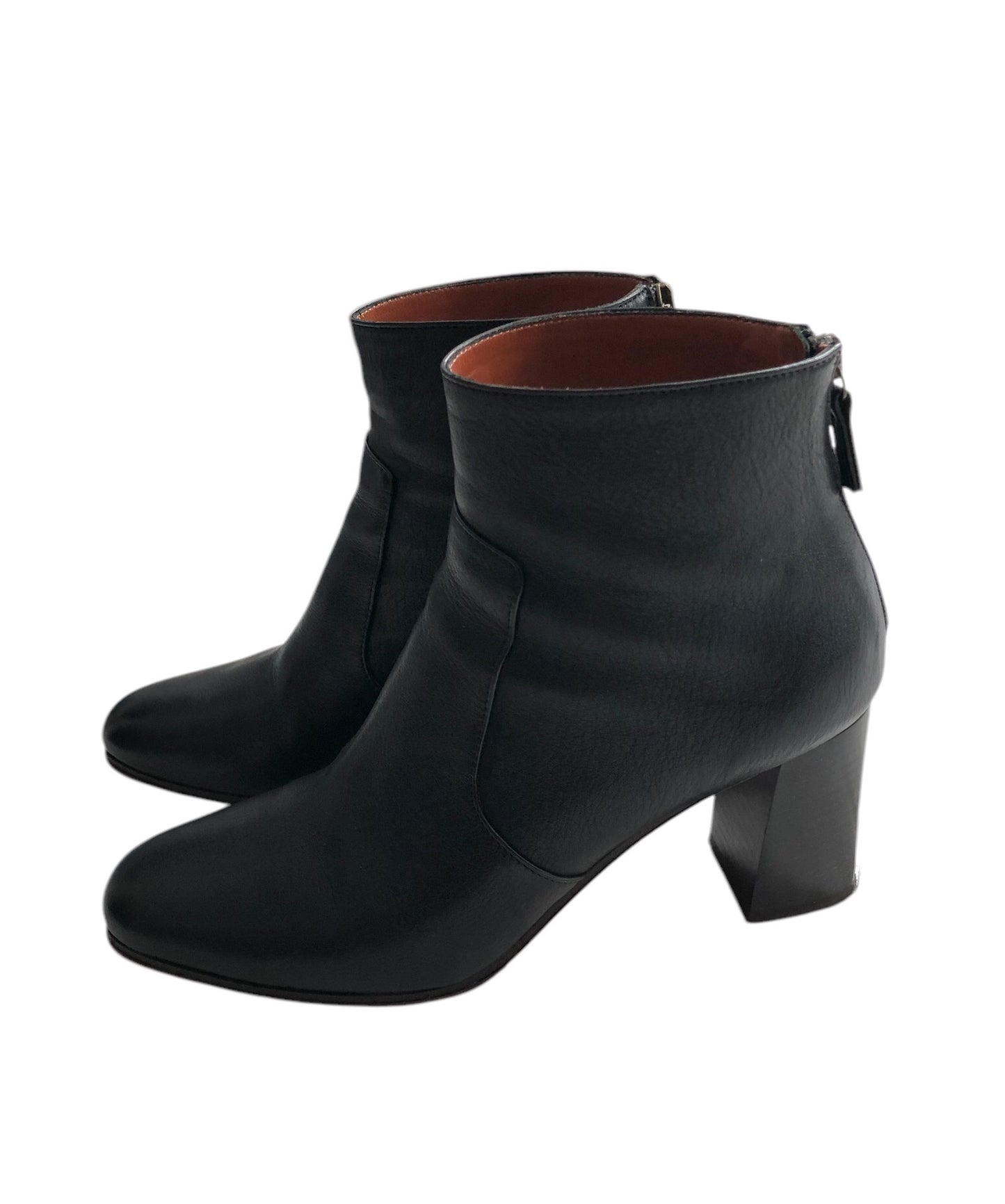7.5cm Heal SHORT BOOTS / BLACK