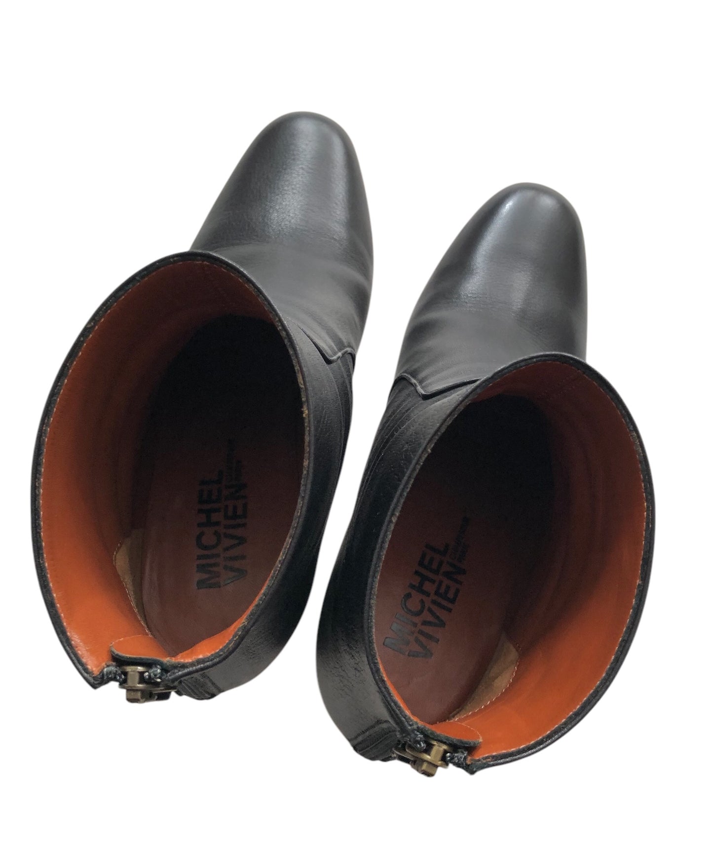 7.5cm Heal SHORT BOOTS / BLACK