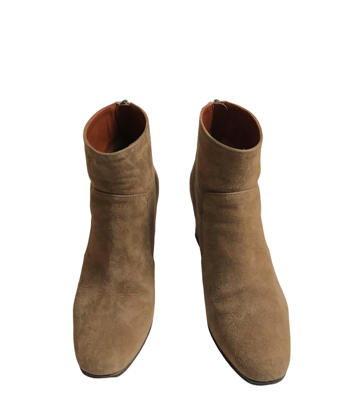 7.5cm Heal Suede SHORT BOOT