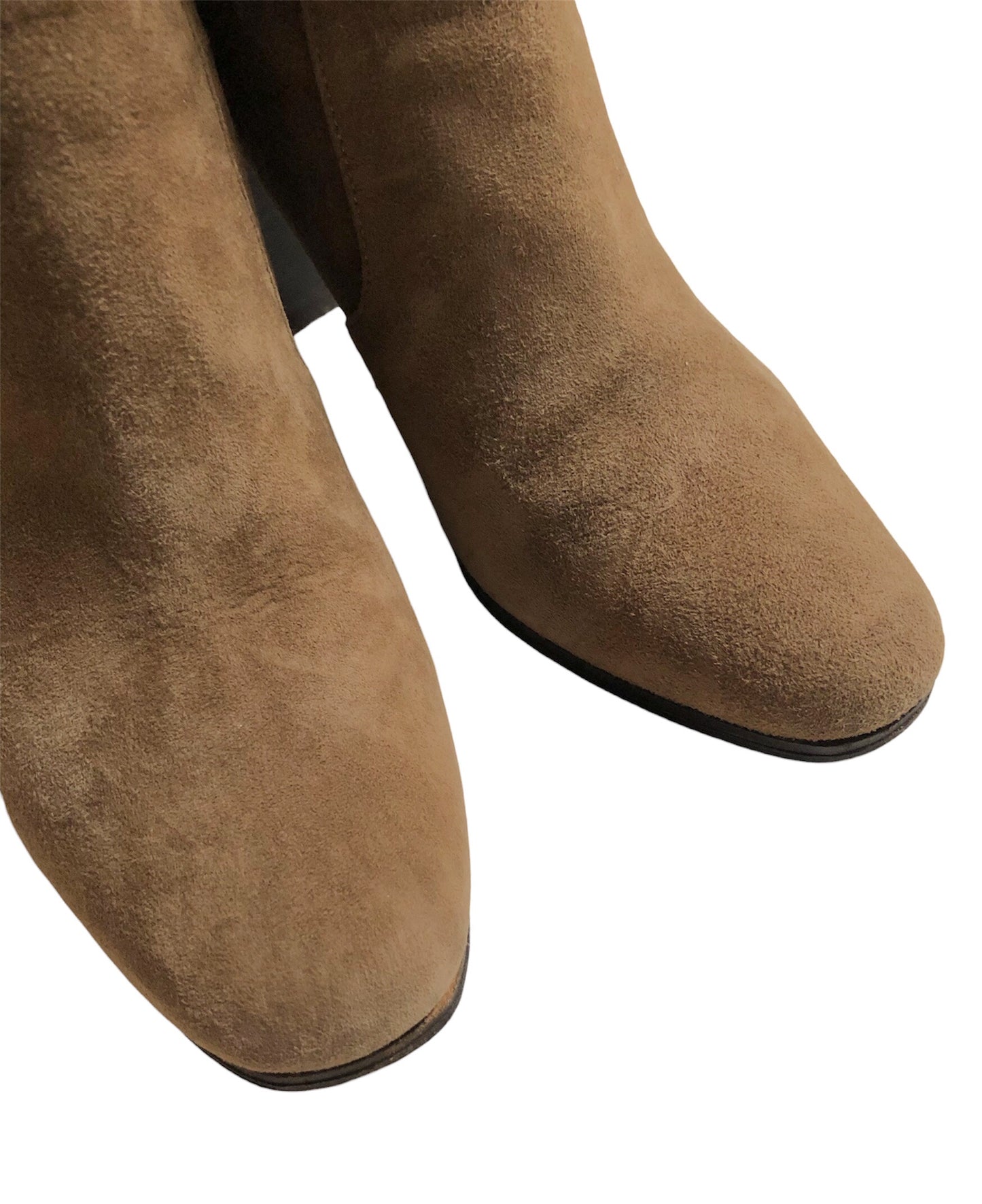 7.5cm Heal Suede SHORT BOOT