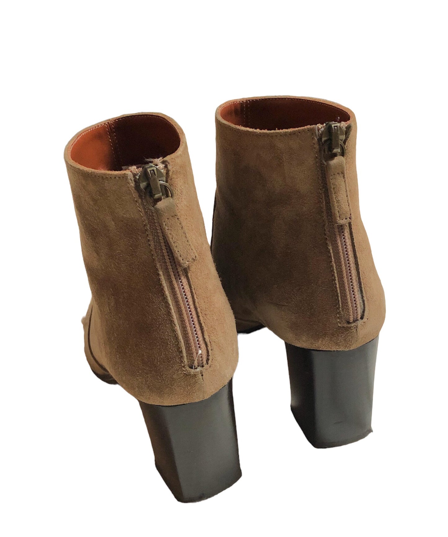 7.5cm Heal Suede SHORT BOOT