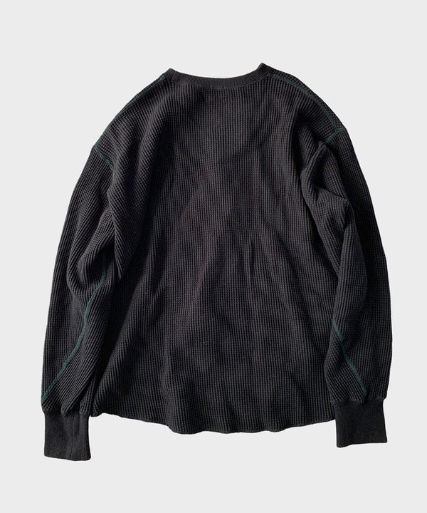 THERMAL COLOR STITCH LONG SLEEVE/サーマル