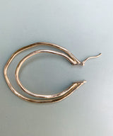 LAYARD HOOP EARRING(SILVER)