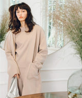 Balancircular Air Melton ロングカーディガンGreed International