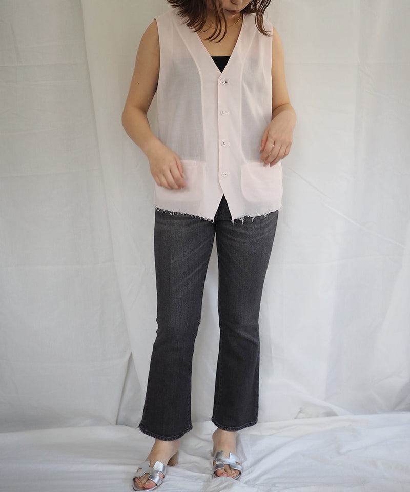 gauzy gilet