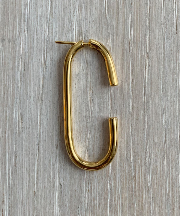 オーバルピアス（片耳用）