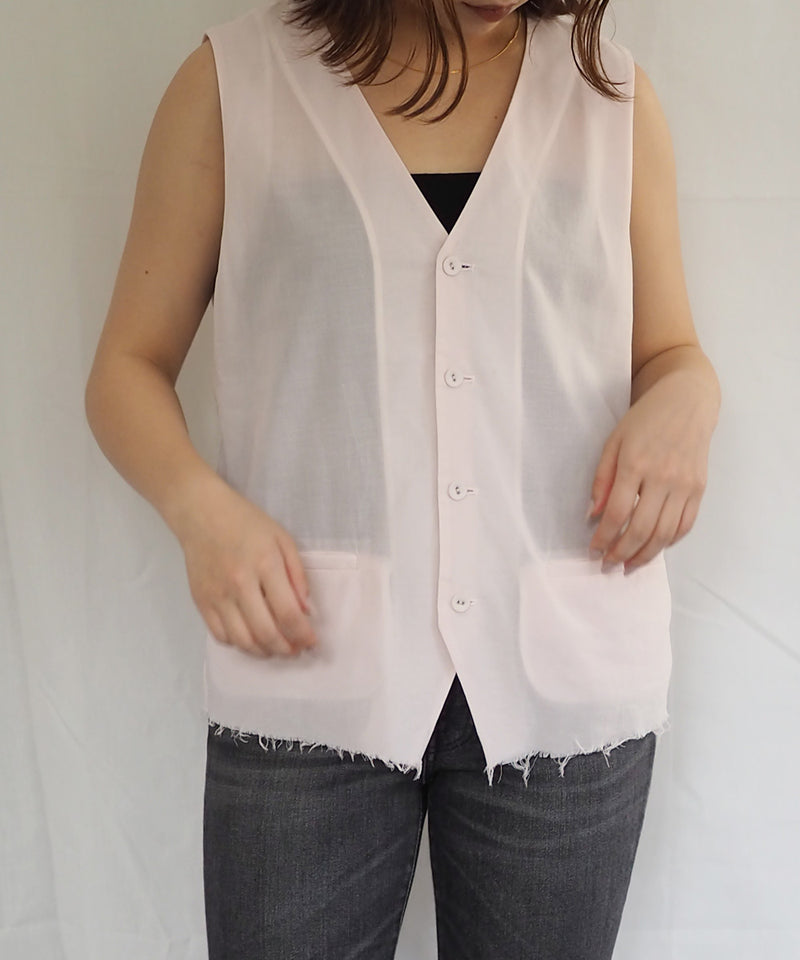 gauzy gilet
