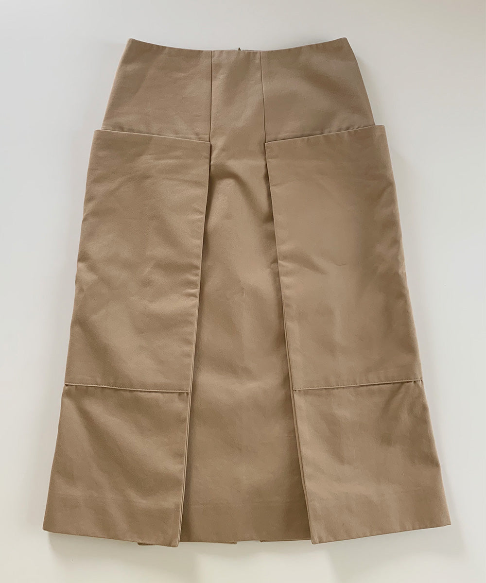BIGポケットスカート(BEIGE)