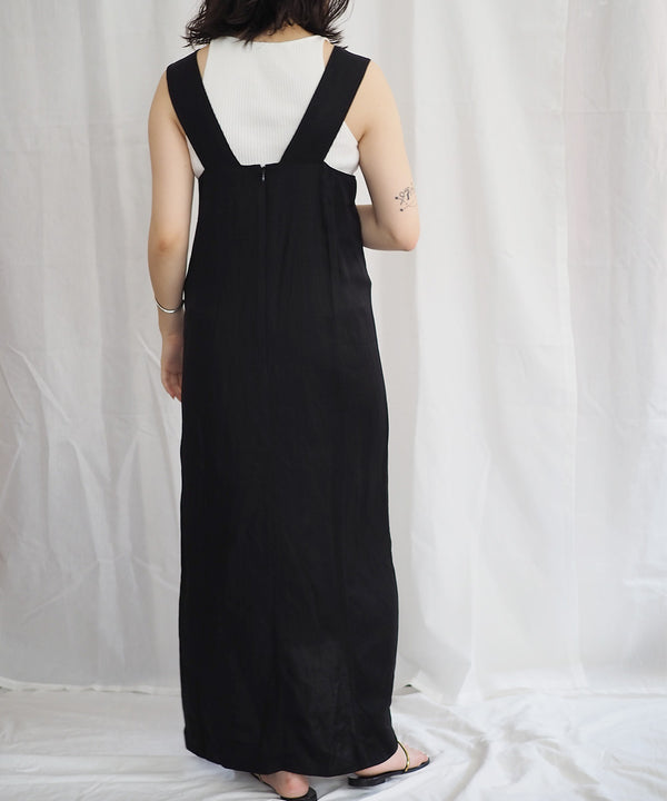 DRESS WITH WIDE SHOULDER STRAP