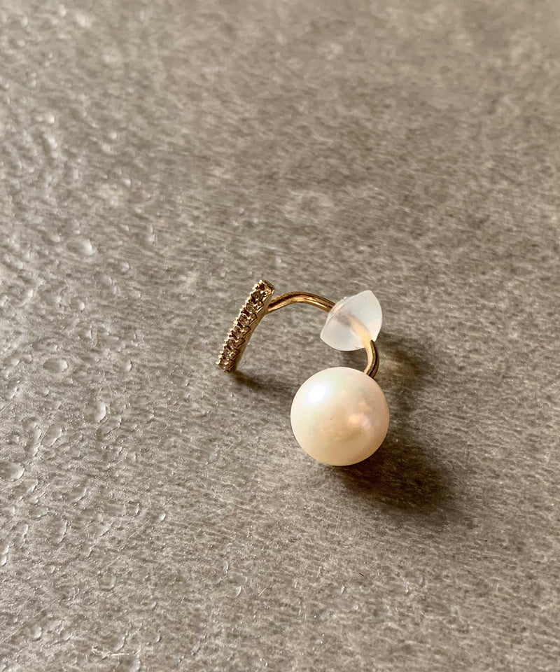 Diamond Short Bar with Pearl Backing