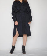 dimコットンシャツワンピース