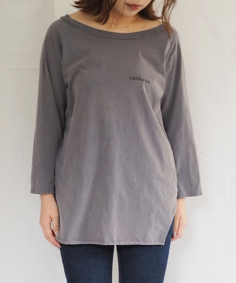 ラグランバックプリントTシャツ(ロングスリーブ)