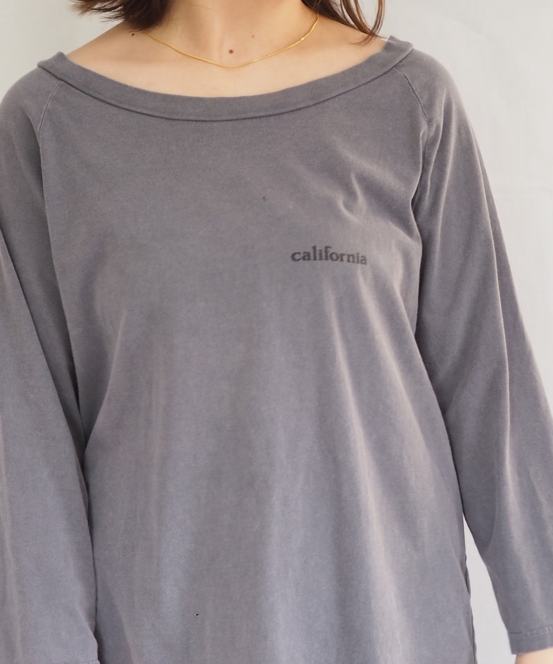 ラグランバックプリントTシャツ(ロングスリーブ)