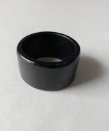PATCH HORN CUFF / FLAT SHAPE ( BLACK GROSS)
