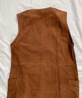 FURLING Suede Vest Coat