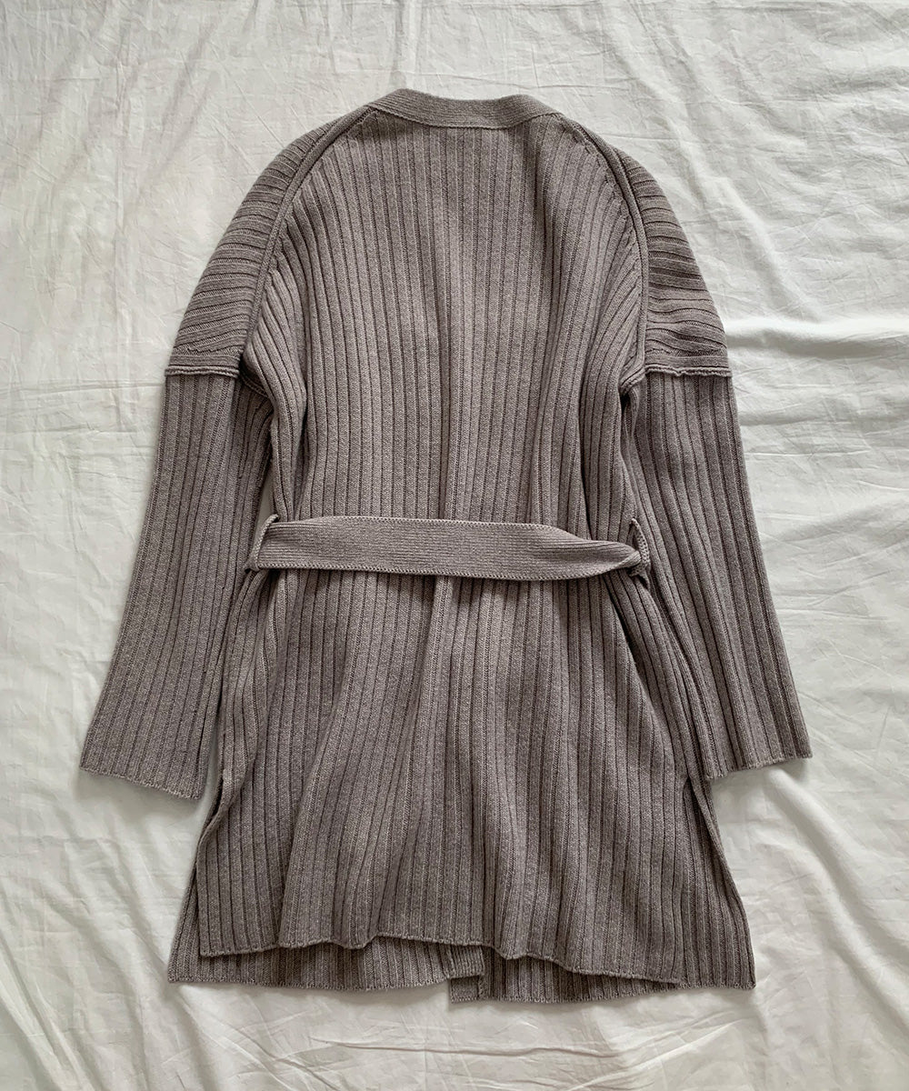 CARIAGGI Ribカーディガン