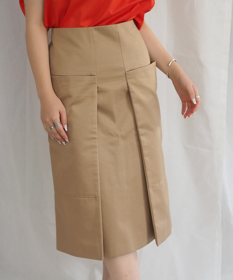 BIGポケットスカート(BEIGE)