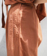 TUCK WIDE PANTS