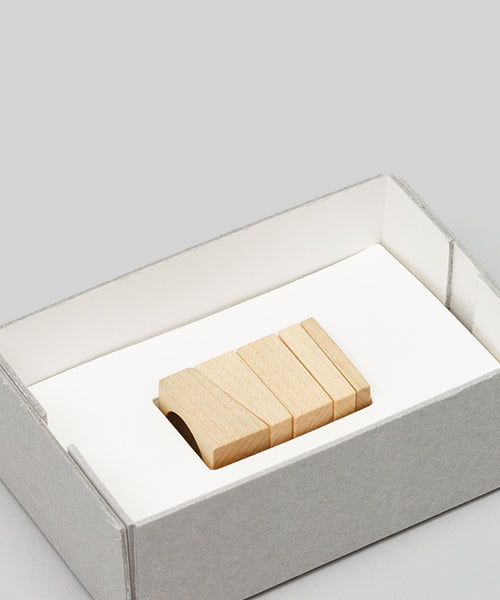 wood block ring / maple
