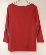 AURALEE×IENA 別注ボートネックTシャツ